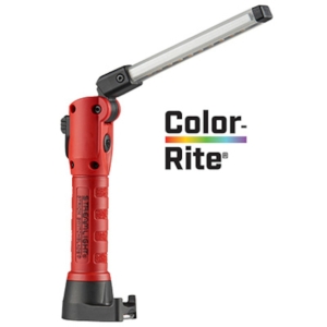 Uppfällbar lampa med color rite