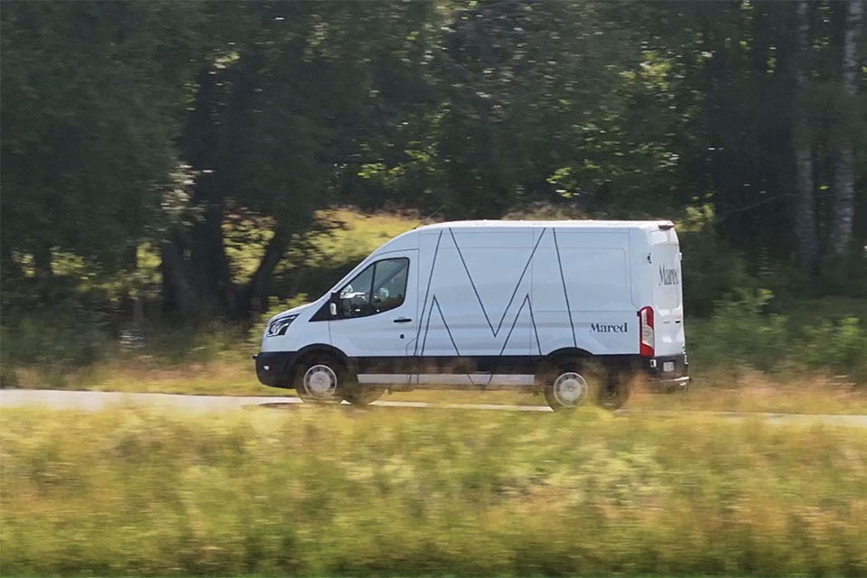 Servicebil från Mared